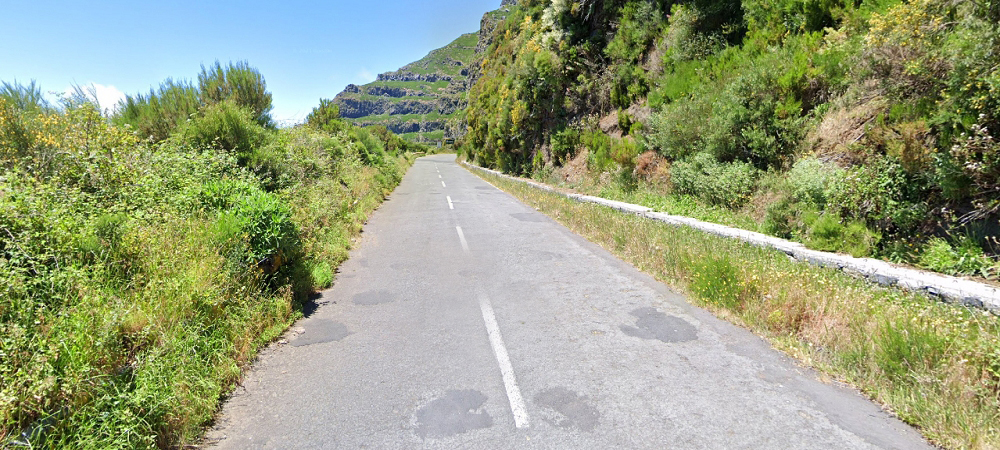 Levada da Serra (da Bica da Cana) — Kreuzung mit der ER110 — Foto 3