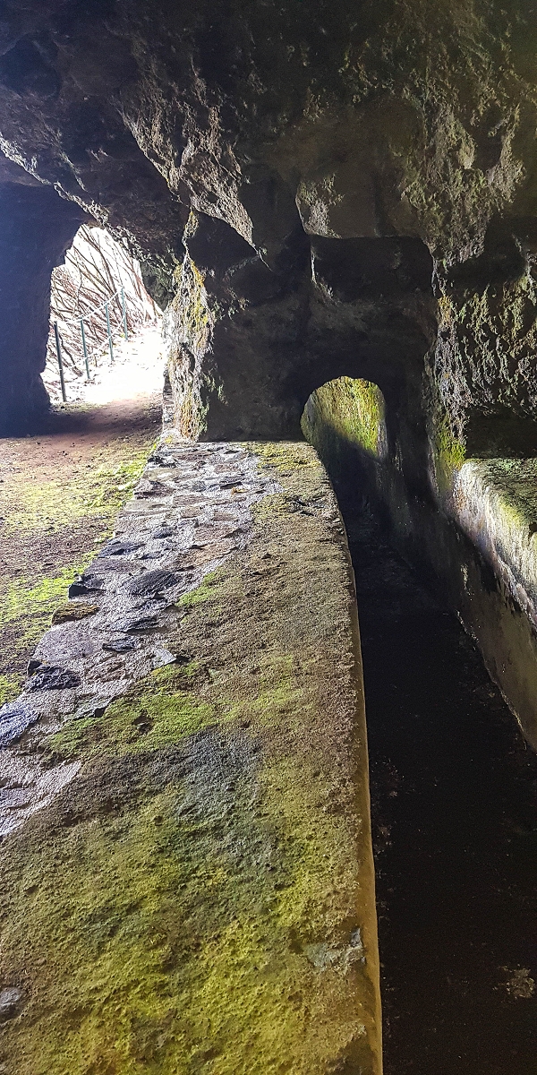 06.08.2021 Auf Entdeckungstour im Rabaçalgebiet: Tunel Vieira de Castro und Levada da Senhora — Weiter auf der Levada do Furado Velho — Foto 11