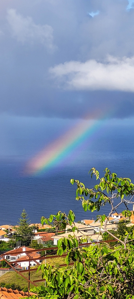 07.06.2024 Von Lombo zu Lombo auf der Levada Nova — Der Regenbogen — Foto 2