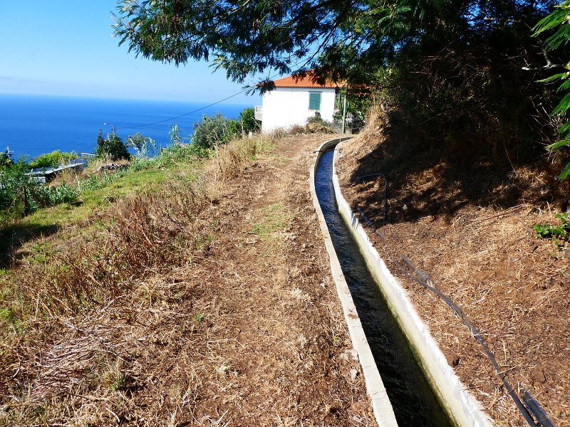 Levada do(s) Moinho(s) da Serra — Zum Ende des Hauptastes — Foto 1