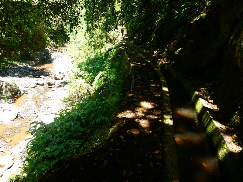 8 July 2018 Circular walk via the Levada do Moinho da Serra, Cascata Madre de Agua, Levada dos Tornos and Levada Nova de Santa Cruz — To the Madre and the waterfalls beyond the Madre of the Levada Nova — photo 2