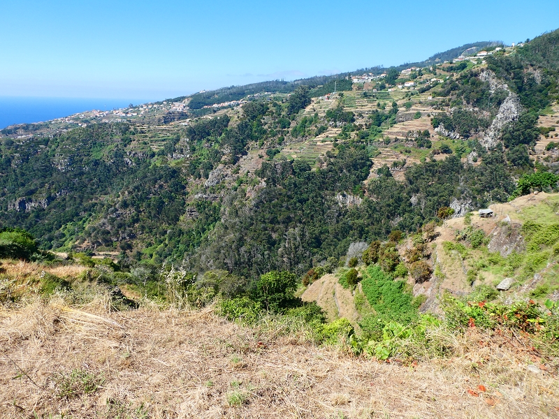 8 July 2018 Circular walk via the Levada do Moinho da Serra, Cascata Madre de Agua, Levada dos Tornos and Levada Nova de Santa Cruz — To the Madre of the Levada do Moinho da Serra at Ponta de Roma — photo 1