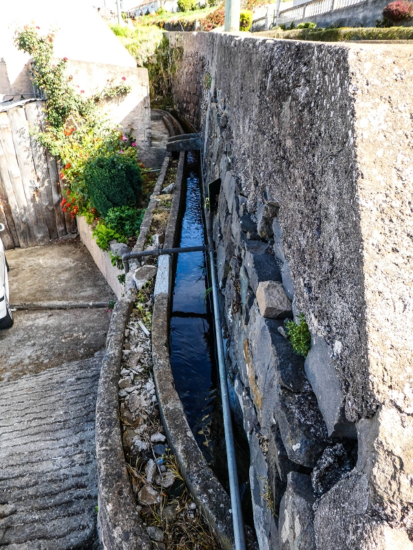 9 May 2019 Walk along the varied Levada Velha das Canhas — Start of the obstacle course between the houses — photo 1