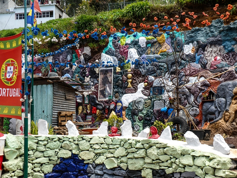 9 May 2019 Walk along the varied Levada Velha das Canhas — 'Ronaldo shrine' — photo 3