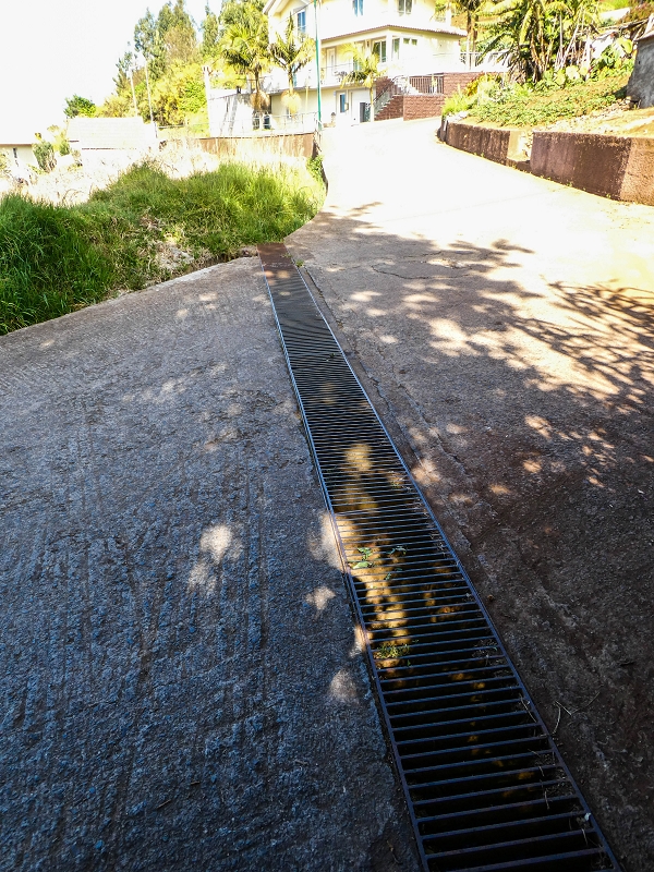 9 May 2019 Walk along the varied Levada Velha das Canhas — Start of the obstacle course between the houses — photo 10