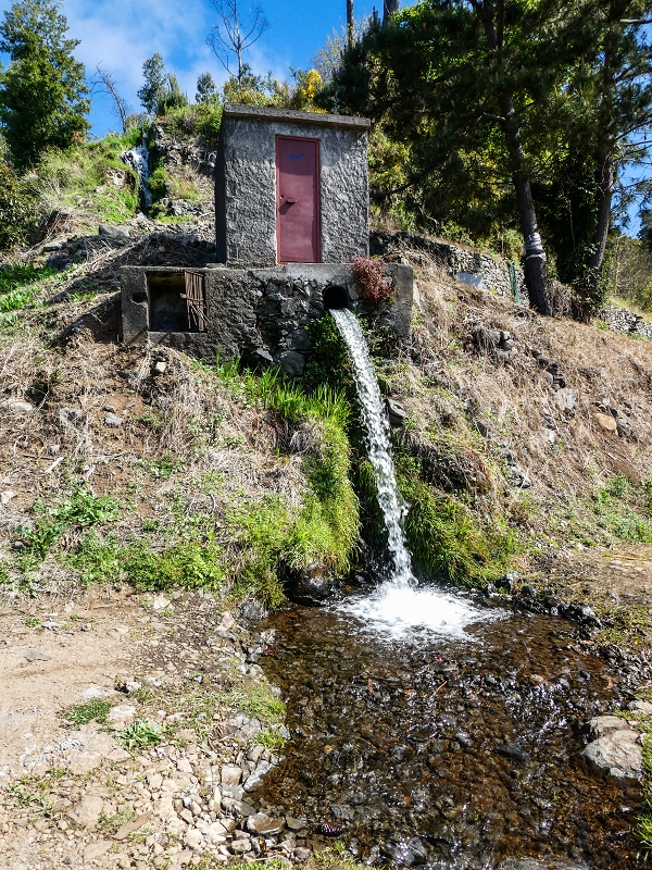 9 May 2019 Walk along the varied Levada Velha das Canhas — Double waterfall and impassable passage, access to the levada divider — photo 2