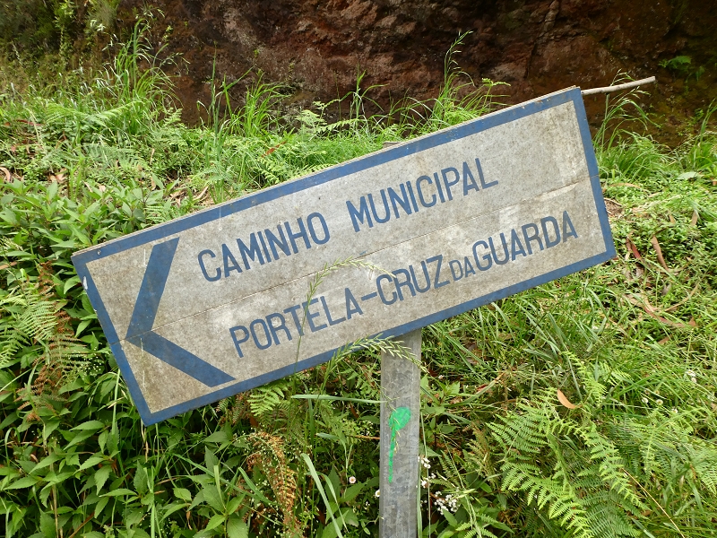 09.07.2018 Rundtour vom Portelapass über die Levada do Castelejo, Pico da Suna und die Levada da Portela — Portelapass und Abstieg auf dem CR 23 nach Cruz da Guarda — Foto 6