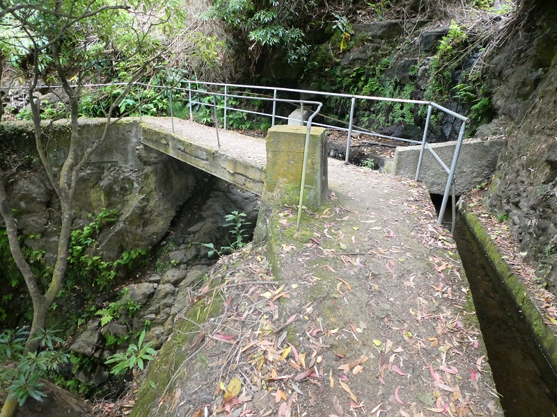 Levada do Castelejo — Zum Tunnel unter dem Caminho do Moleiro — Foto 1