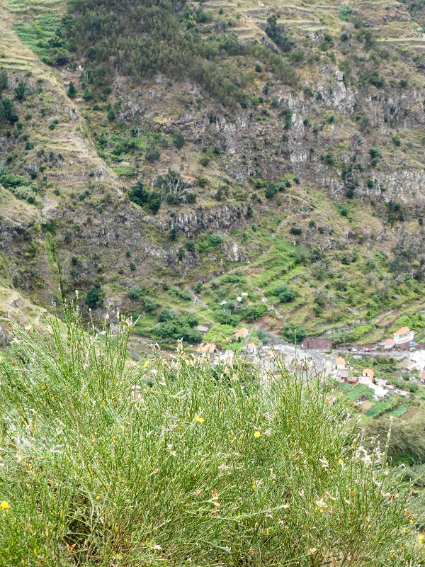 10.05.2019 Von Meia Legua nach Pomar de Rocha, auf die Levada do Lombo do Mouro und Abstieg über Furnas — Der schön renovierte Abstiegsweg nach Meia Legua mit den atemberaubenden Aussichten — Foto 14