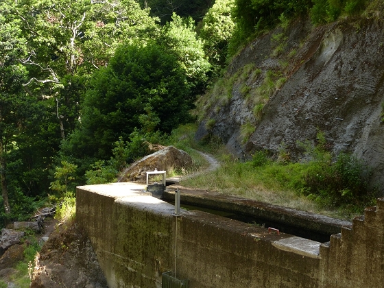 10 August 2012 Levadas dos Tornos and das Faias — On the Tornos to the stream works on the Ribeira do Joao Fernandes — photo 15