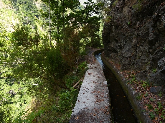 10 August 2012 Levadas dos Tornos and das Faias — On to the Faja do Penedo levada house — photo 1