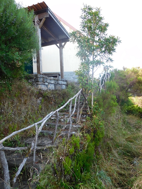 10 August 2015 Levada do Norte and Barbinhas ascent — From the levada house to the big gorge — photo 1