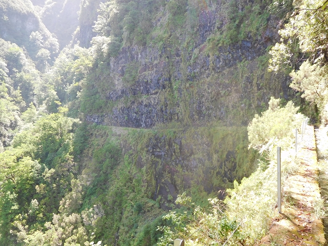 10 August 2015 Levada do Norte and Barbinhas ascent — From the levada house to the big gorge — photo 10