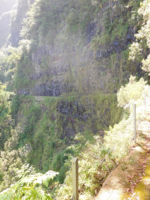 10 August 2015 Levada do Norte and Barbinhas ascent — From the levada house to the big gorge — photo 11