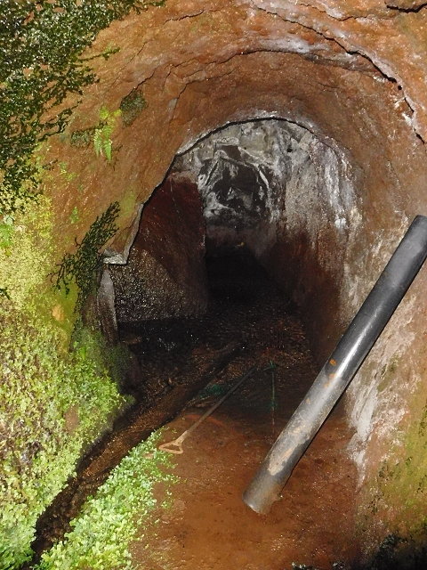 10 August 2015 Levada do Norte and Barbinhas ascent — Before the entrance of the long tunnel — photo 1