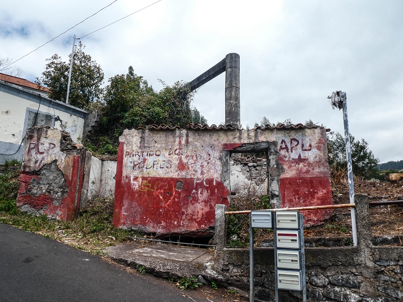 Levada da Roda — Die Wassermühle an der Rua da Lombada — Foto 1