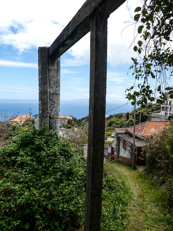 Levada da Roda — Die Wassermühle am ersten Abzweig — Foto 2