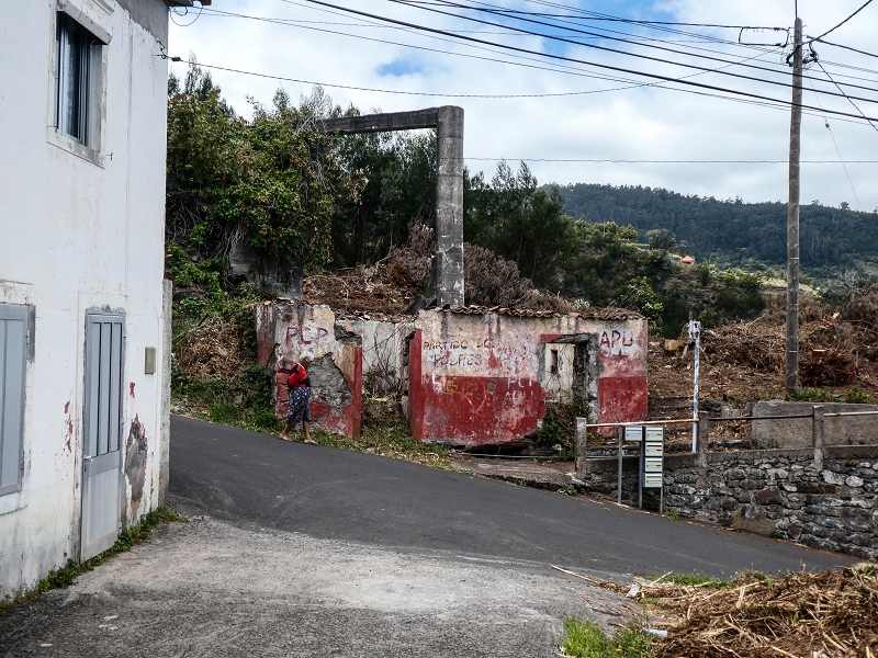Levada da Roda — Die Wassermühle an der Rua da Lombada — Foto 3