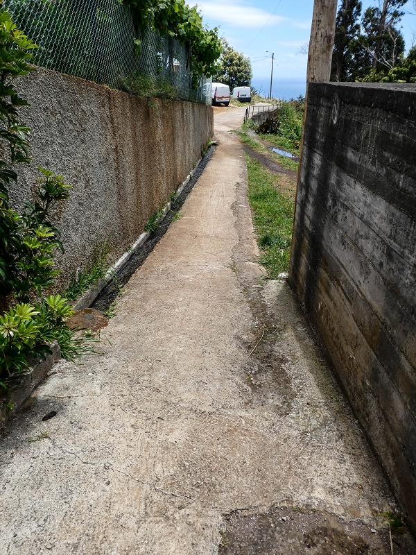 11.05.2019 Nochmals auf die Levada da Roda — On along the main branch to the wash house — photo 16