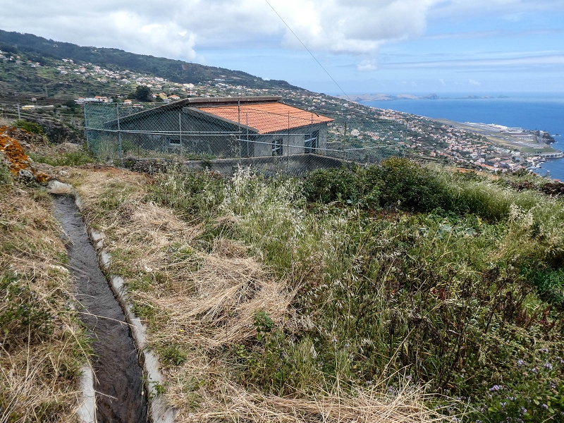 11.05.2019 Nochmals auf die Levada da Roda — On along the south-eastern terminal branch to the vertical section and back to the wash house — photo 13