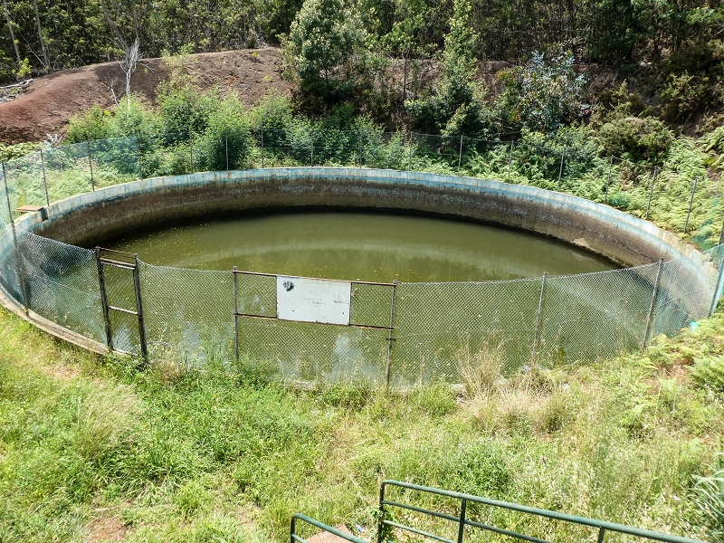 Levada da Roda — Der grosse Wasserspeicher — Foto 4