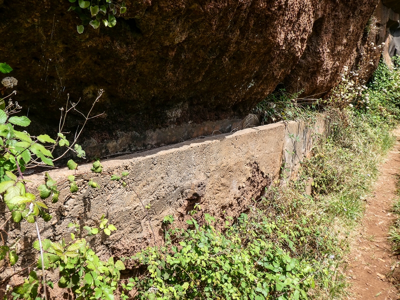 11.05.2019 Levadasuche in Gaula — Auf der Aussenseite des Tornos-Tunnels — Foto 4