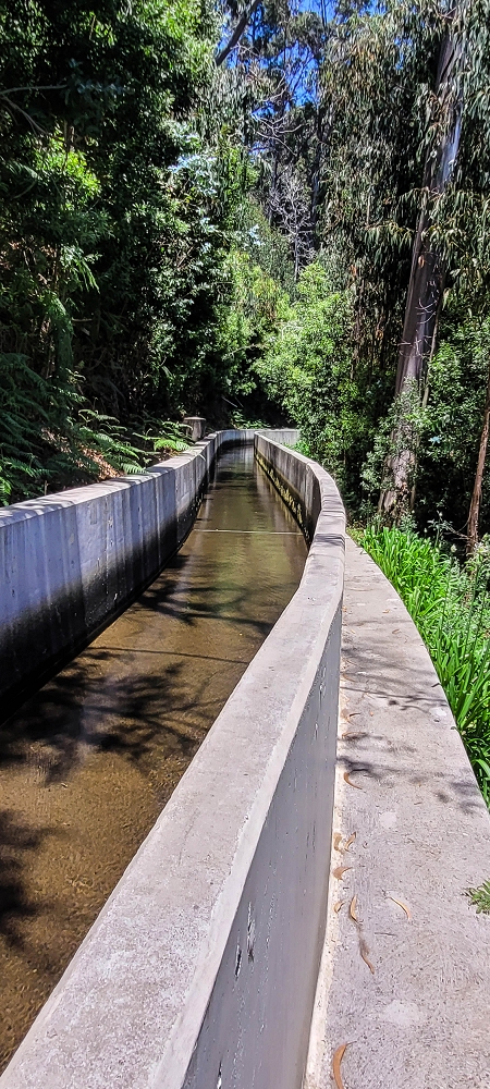 12.06.2022 Calheta Hydro Power - früher und heute — Entlang der Levada Nova bis zum neuen Staubecken — Foto 2