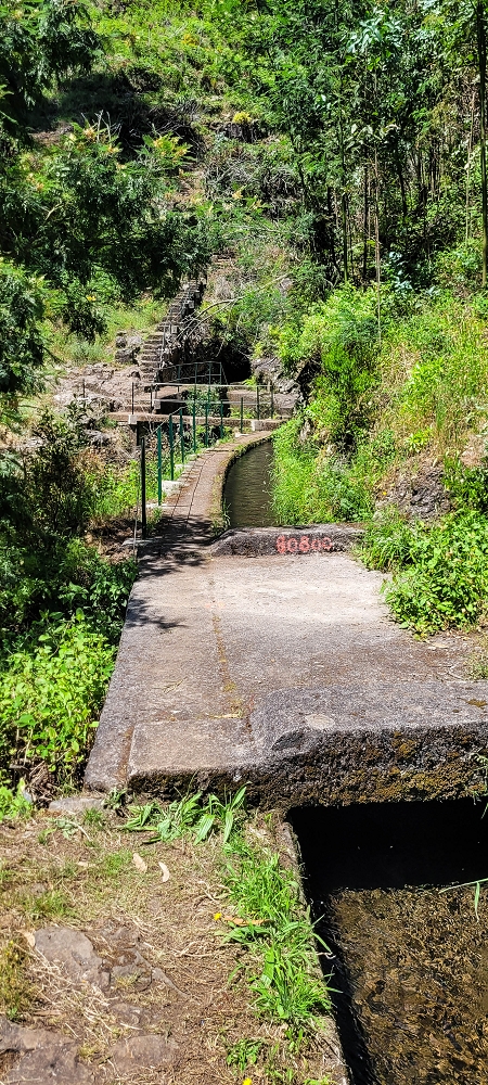 12.06.2022 Calheta Hydro Power - früher und heute — Auf der Levada da Rocha Vermelha bis zum Tunnel — Foto 10