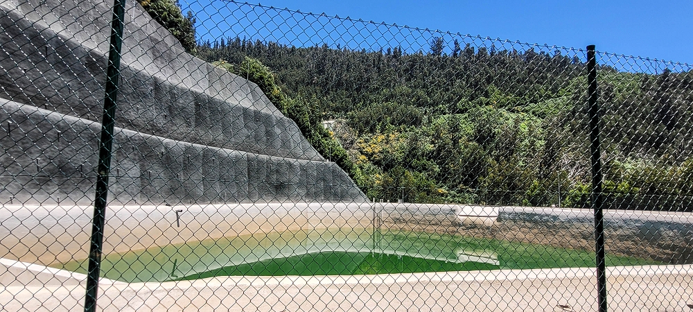 12.06.2022 Calheta Hydro Power - früher und heute — Das neue Staubecken — Foto 1