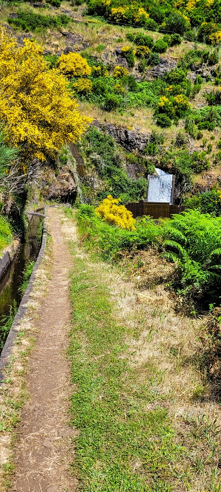 12.06.2022 Calheta Hydro Power - früher und heute — Auf der Levada Vinte e Cinco Fontes — Foto 6