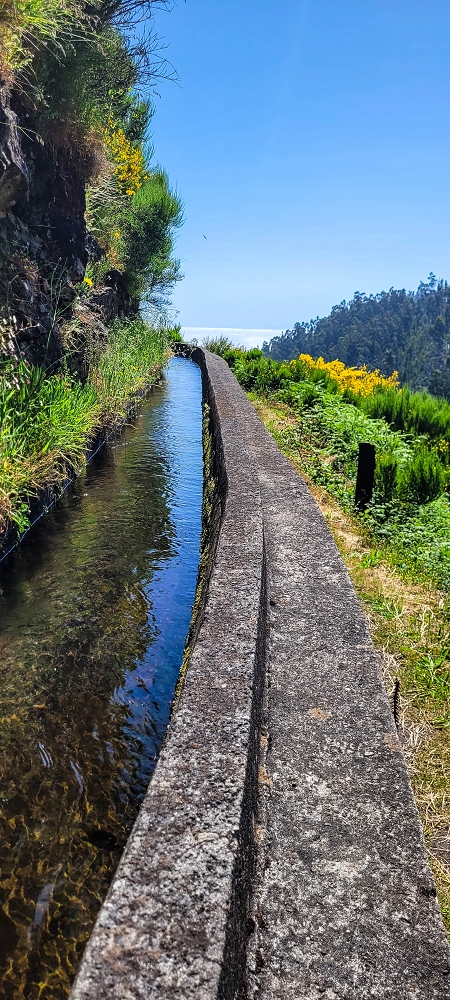 12.06.2022 Calheta Hydro Power - früher und heute — Auf der Levada Vinte e Cinco Fontes — Foto 12