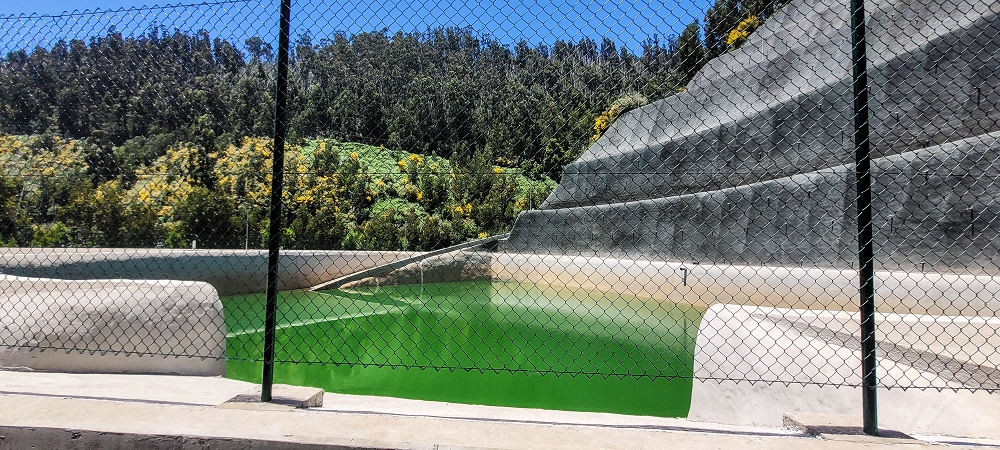 12.06.2022 Calheta Hydro Power - früher und heute — Das neue Staubecken — Foto 2