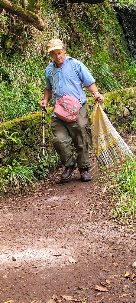 12 June 2024 Over Pico Fernandes and the Vereda do Pau Seco to the 25 Fontes — A little aside, new works.... — photo 4