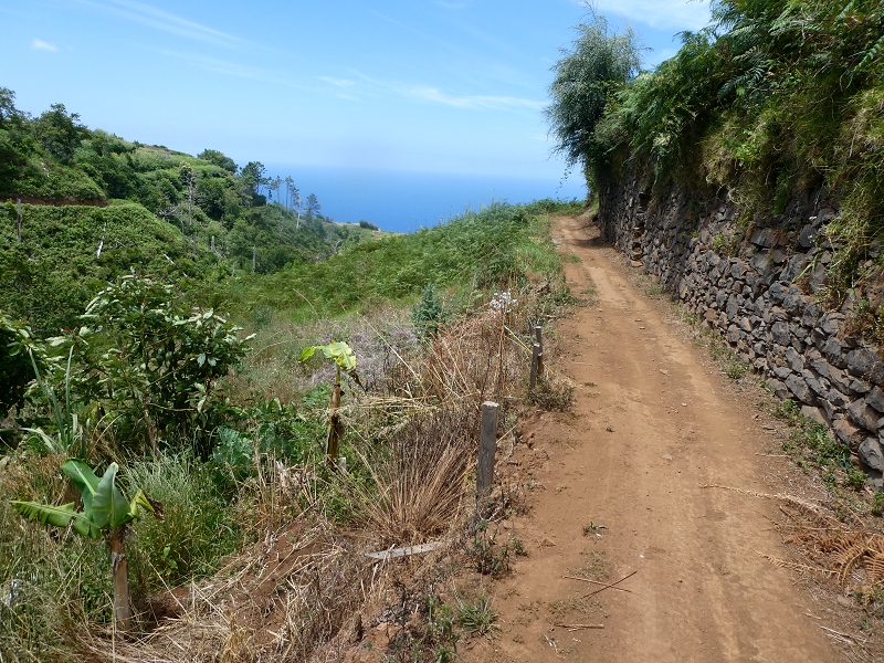 12.07.2018 Von Jardim do Mar nach Prazeres, Querung nach Raposeira und Sao Lourenco, Abstieg nach Paul do Mar — Schöner Höhenweg bis zur ER 223 — Foto 7