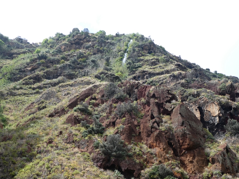 Levada do Paul do Mar — Der Wasserfall und die kleine Levada aus der Ribeira das Galinhas — Foto 3