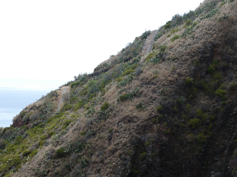 12.07.2018 Levadaentdeckungen auf dem Rückweg von Paul do Mar, Miradouro da Faja da Ovelha — Kleine Levada aus der Ribeira das Galinhas (westlicher Ast) — Foto 26
