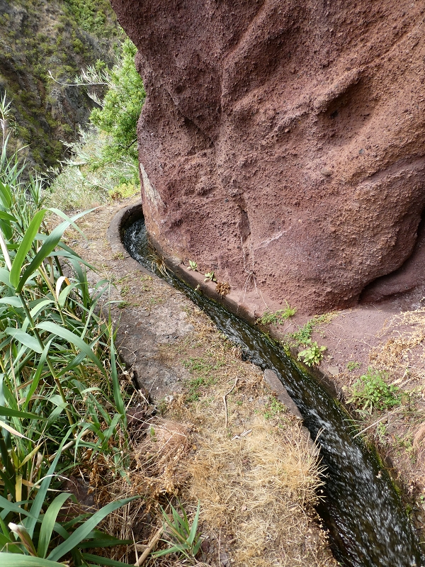 Levada do Paul do Mar — Die obere zuführende Levada — Foto 5