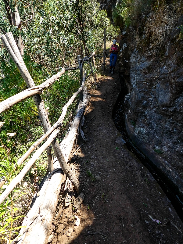 13.05.2019 Ein neuer Aufstieg von Meia Legua nach Eira do Mourao, und die Rätsel der s der Levadas de Baixo und Meio — Na Levada de Baixo — foto 39