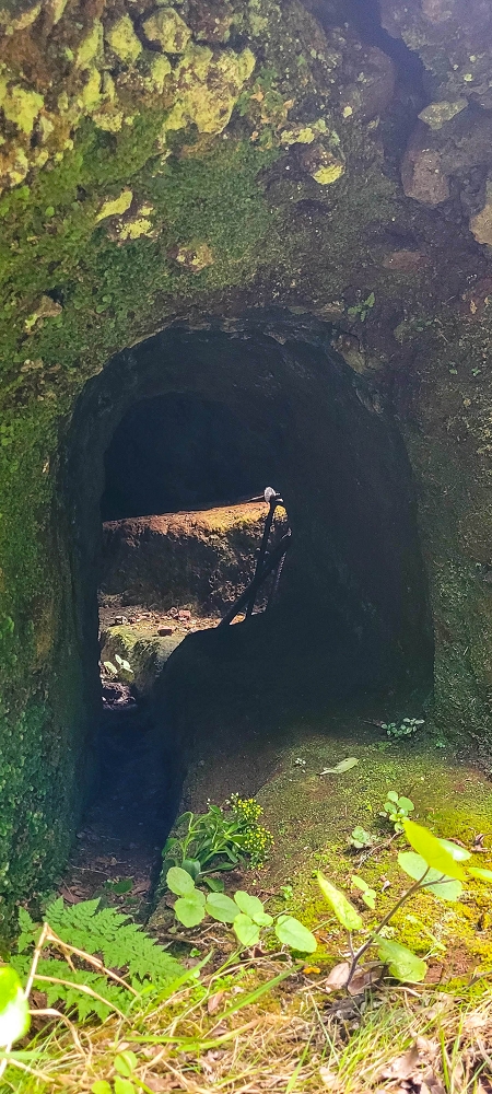 14.06.2024 Traumtour im Rabaçal abseits der Touristenströme — Kreuzung der Levada da Senhora mit der Ribeira Grande: - Die beiden kleinen Tunnels — Foto 2