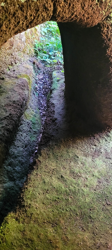 14.06.2024 Traumtour im Rabaçal abseits der Touristenströme — Kreuzung der Levada da Senhora mit der Ribeira Grande: - Die beiden kleinen Tunnels — Foto 8