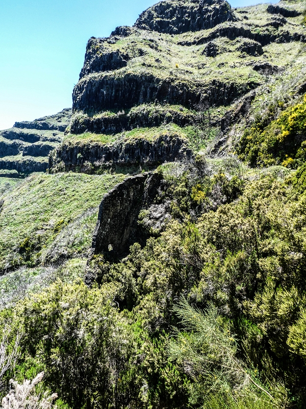 15.05.2019 Das Felsentor an der Levada do Lombo do Mouro — Auf dem Beginn der Levada do Lombo do Mouro — Foto 16
