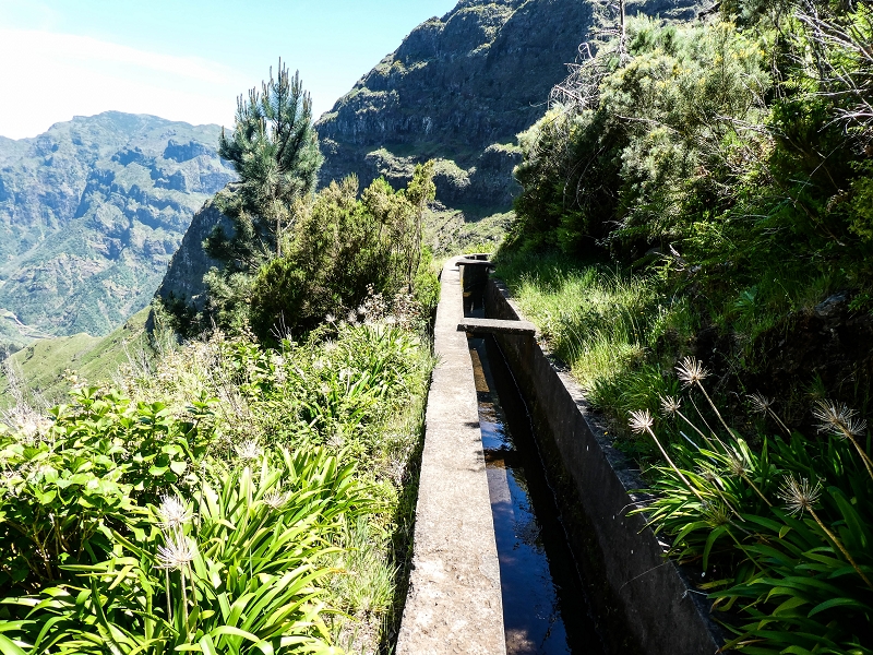 15.05.2019 Wenn ich schon mal hier bin: Levada das Rabacas — Durch den kurzen Tunnel zum langen Tunnel — Foto 6