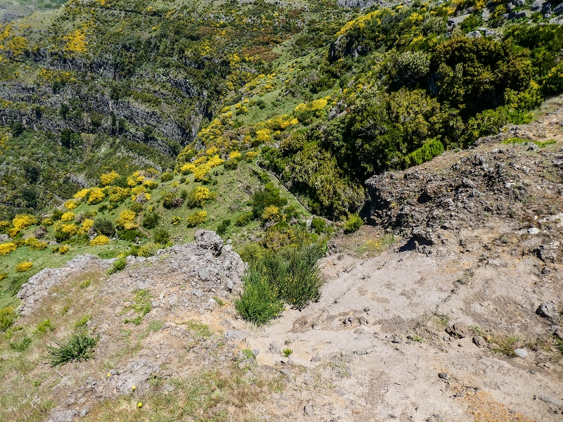 15.05.2019 Endlich mal zum Stonehenge, mit weiteren Levadaerforschungen — Bach/Levada vom Stonehenge direkt zur Levada da Serra — Foto 5