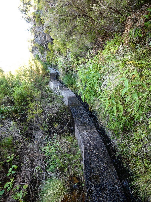 15.05.2019 Endlich mal zum Stonehenge, mit weiteren Levadaerforschungen — Auf der Levada da Serra zur Abbruchstelle und zurück zum Weg — Foto 13