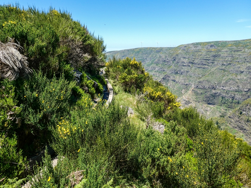 15.05.2019 Endlich mal zum Stonehenge, mit weiteren Levadaerforschungen — Auf der Levada da Serra zur Abbruchstelle und zurück zum Weg — Foto 28