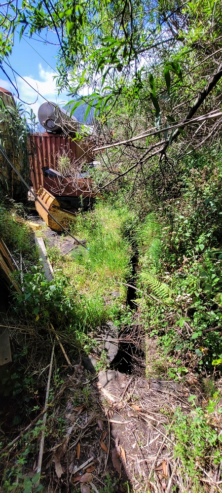 Levada dos Cardais — The first metres through the rubbish tip — photo 4