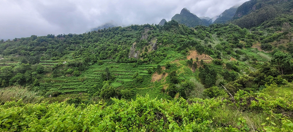 15 May 2022 Big loop in the eastern São Vicente valley — Valley crossing and ascent to Achadinha — photo 4