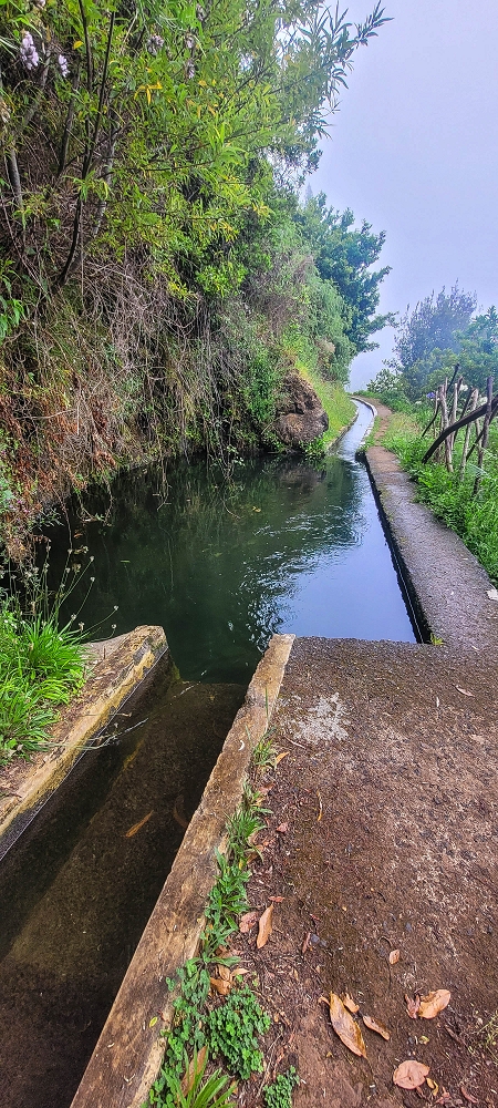 15.06.2024 Vom Kraftwerk zu meinem Kraftort — Vom Caminho de Cales e Cheda zur Querung des westlichen Astes der Ribeira da Madalena — Foto 4