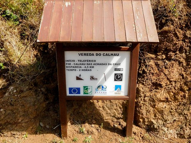 15.08.2017 Rundwanderung in Achadas da Cruz — Von der Seilbahnstation zur Calhau das Achadas da Cruz — Foto 1