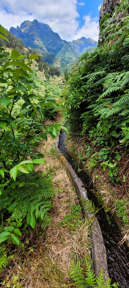 Levada da Pedreira — Com vista vale abaixo — foto 14